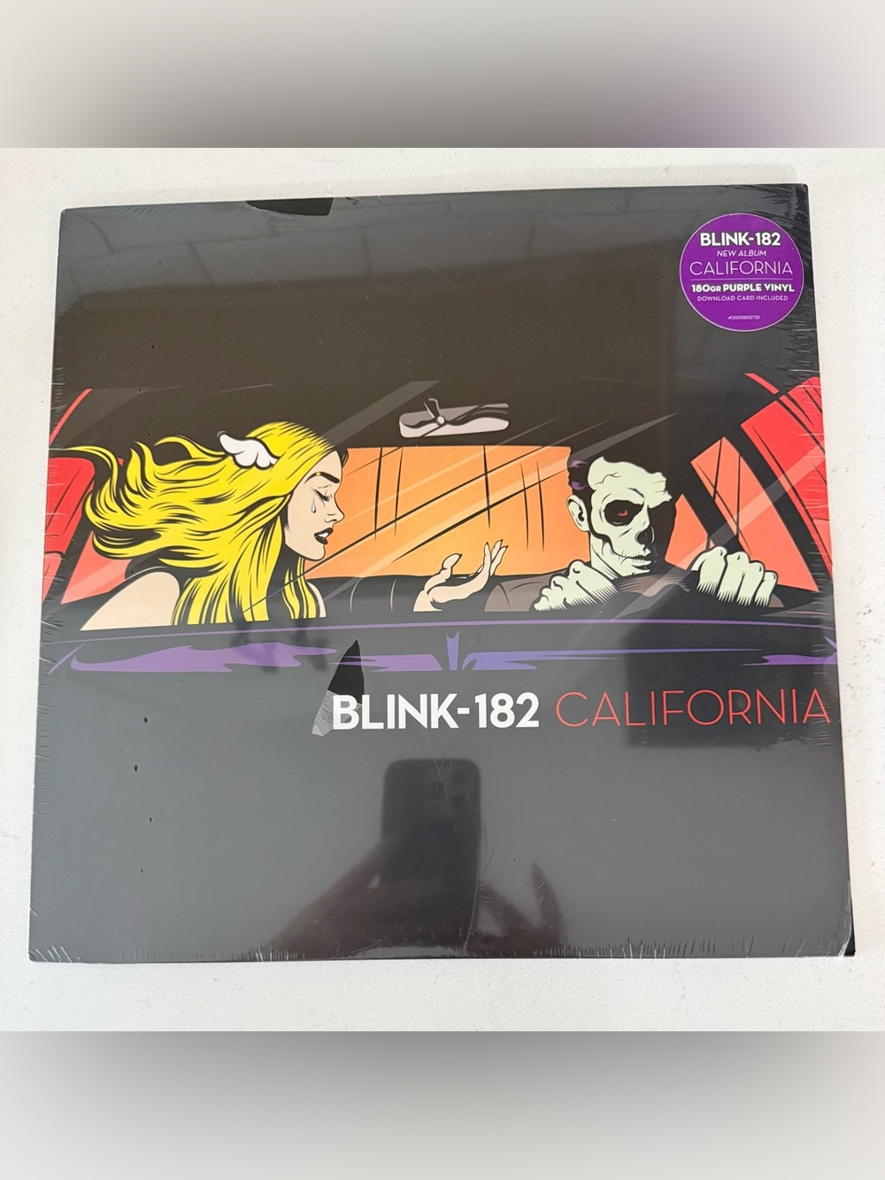 Blink-182 California Ltd Edition PURPLE 180g Vinyl--Factory Sealed 2016 Rare